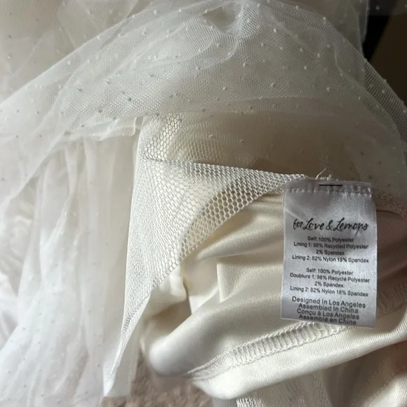 🕊️ NWT For Love And Lemons Tulle Gown - Picture 6 of 6